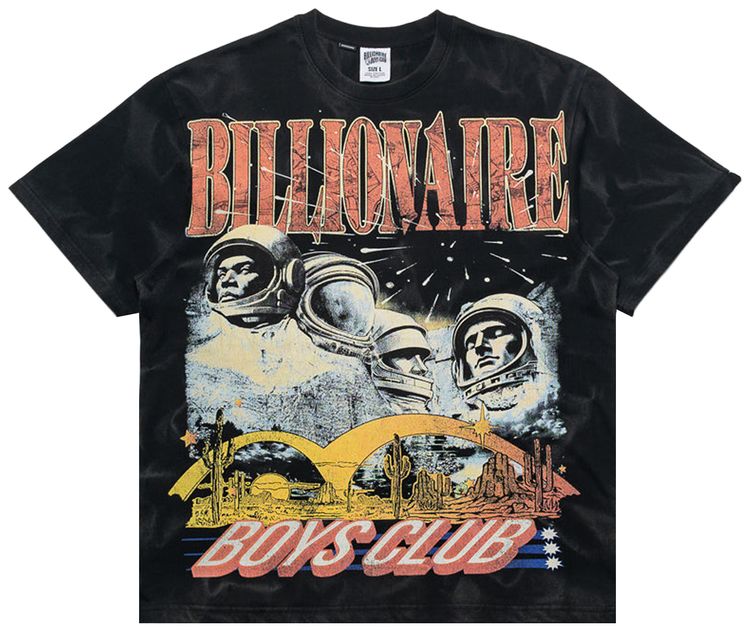 Billionaire Boys Club Rushmore Oversize T Shirt Black
