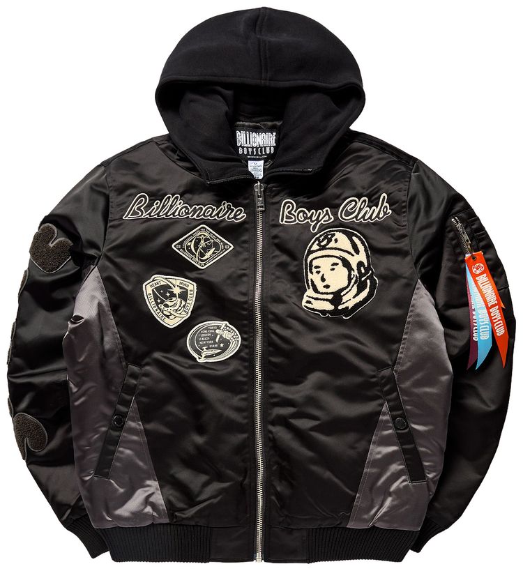 Billionaire Boys Club Space Suit Bomber Jacket Black