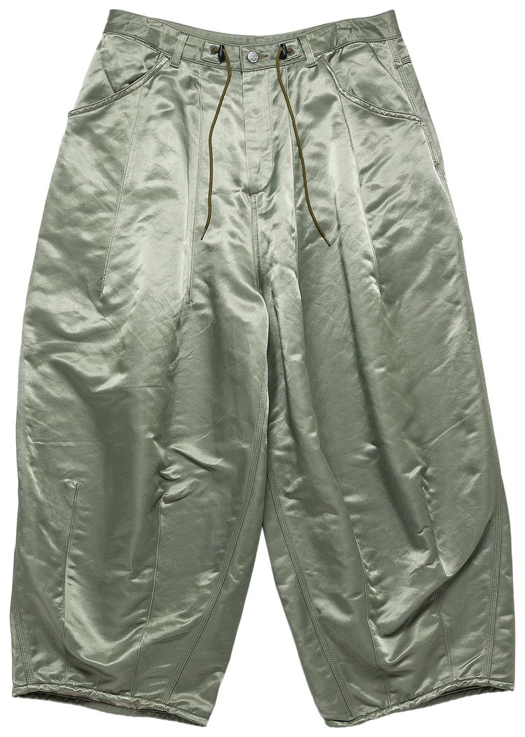 Needles HD Sateen Painter Pant Olive