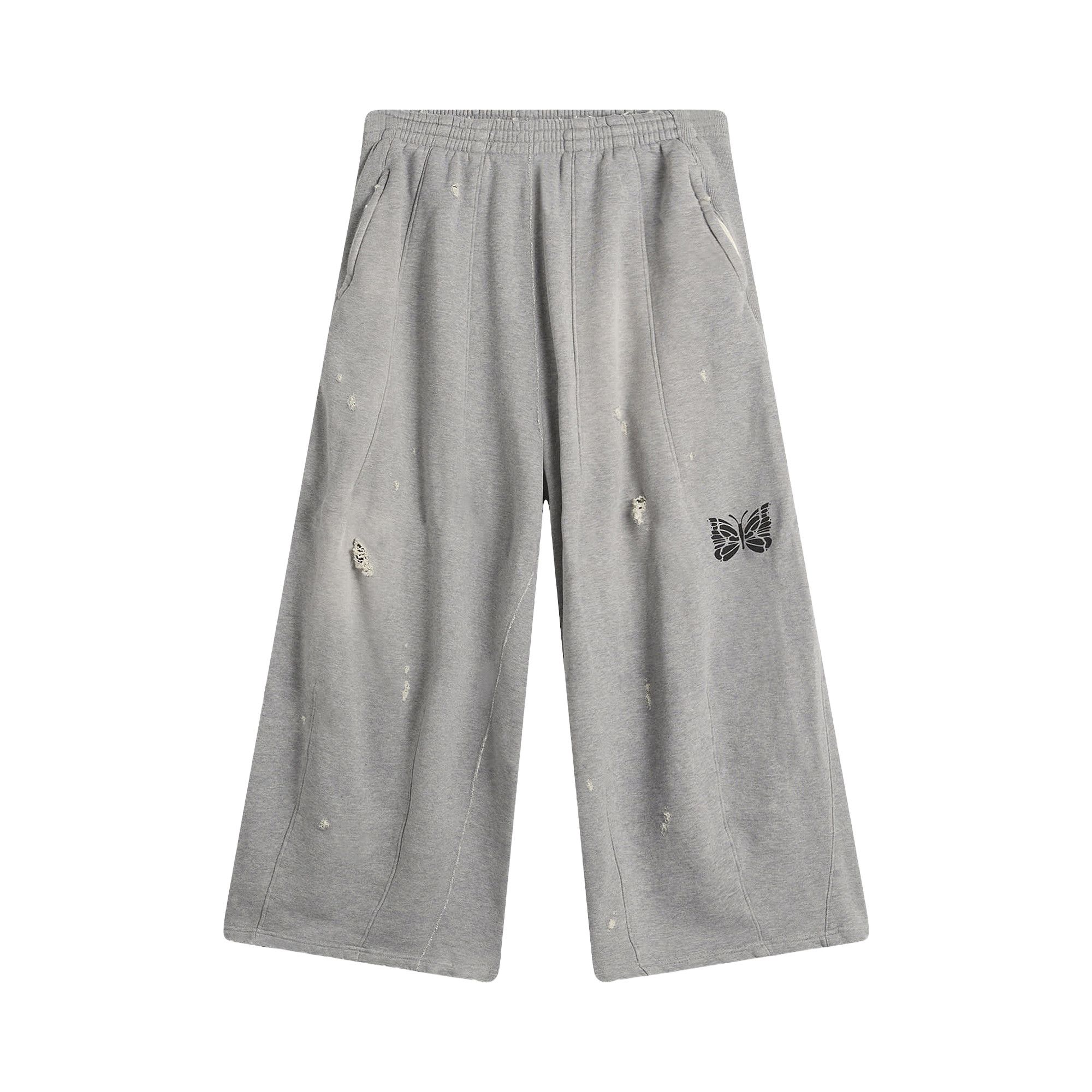 Buy Needles Deconstructed H.D. Sweat Pant 'Heather Grey' - RW337 A