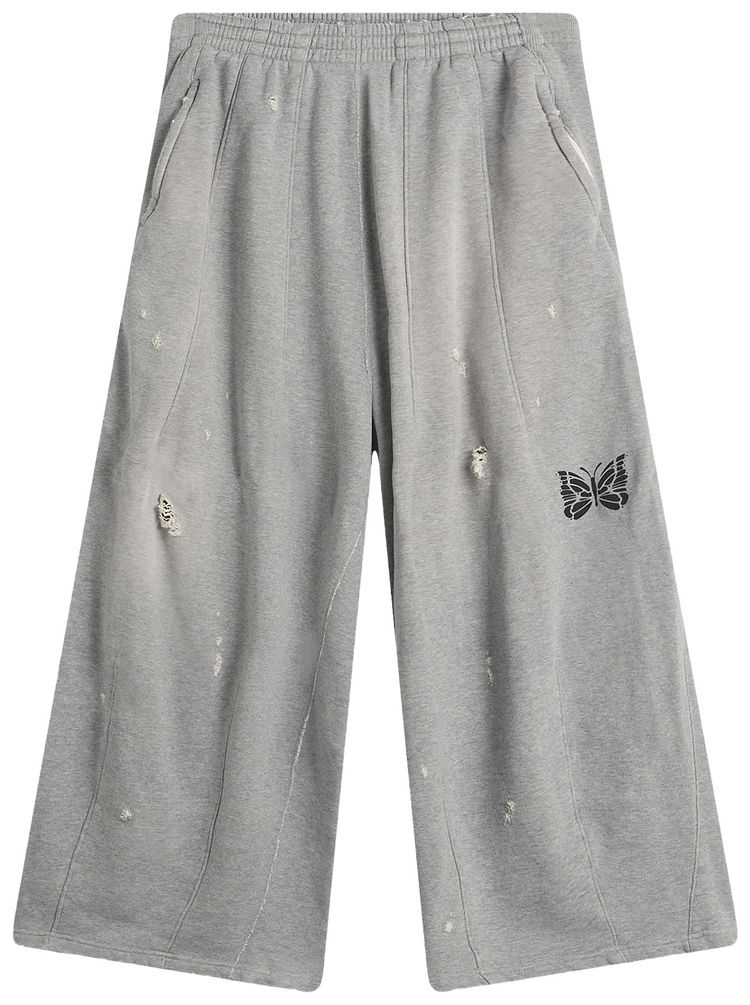 Needles Deconstructed HD Sweat Pant Heather Grey