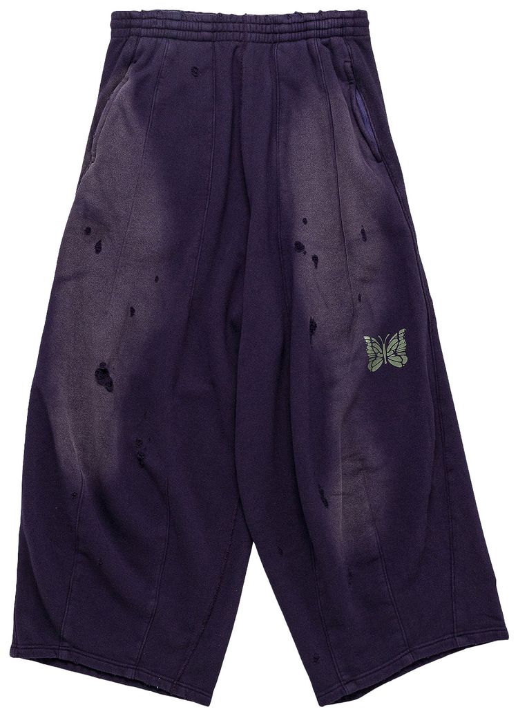 Needles Deconstructed HD Sweat Pant Purple