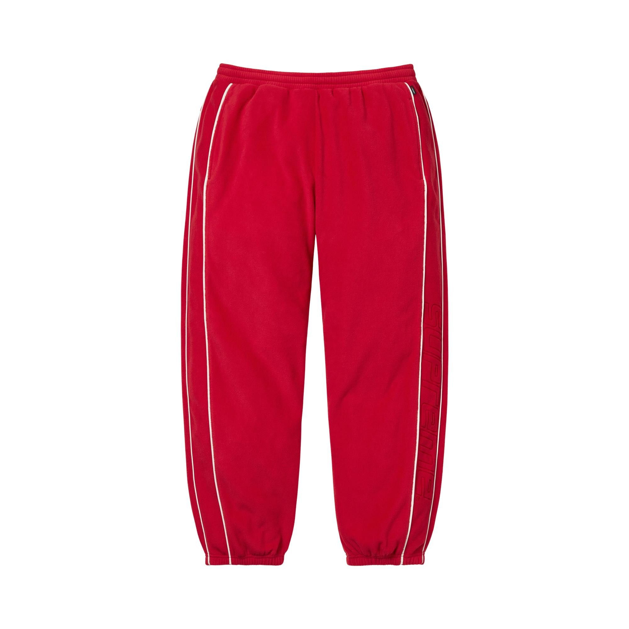 Buy Supreme Polartec Reflective Piping Pant 'Red' - FW25P4 RED | GOAT