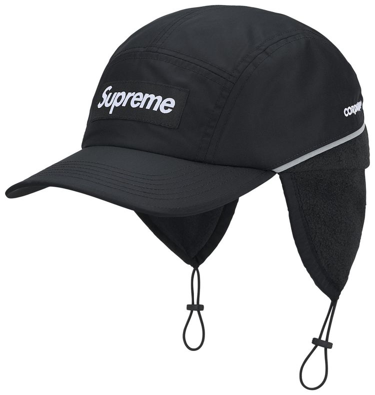Supreme Swarovski S Logo New Era Black