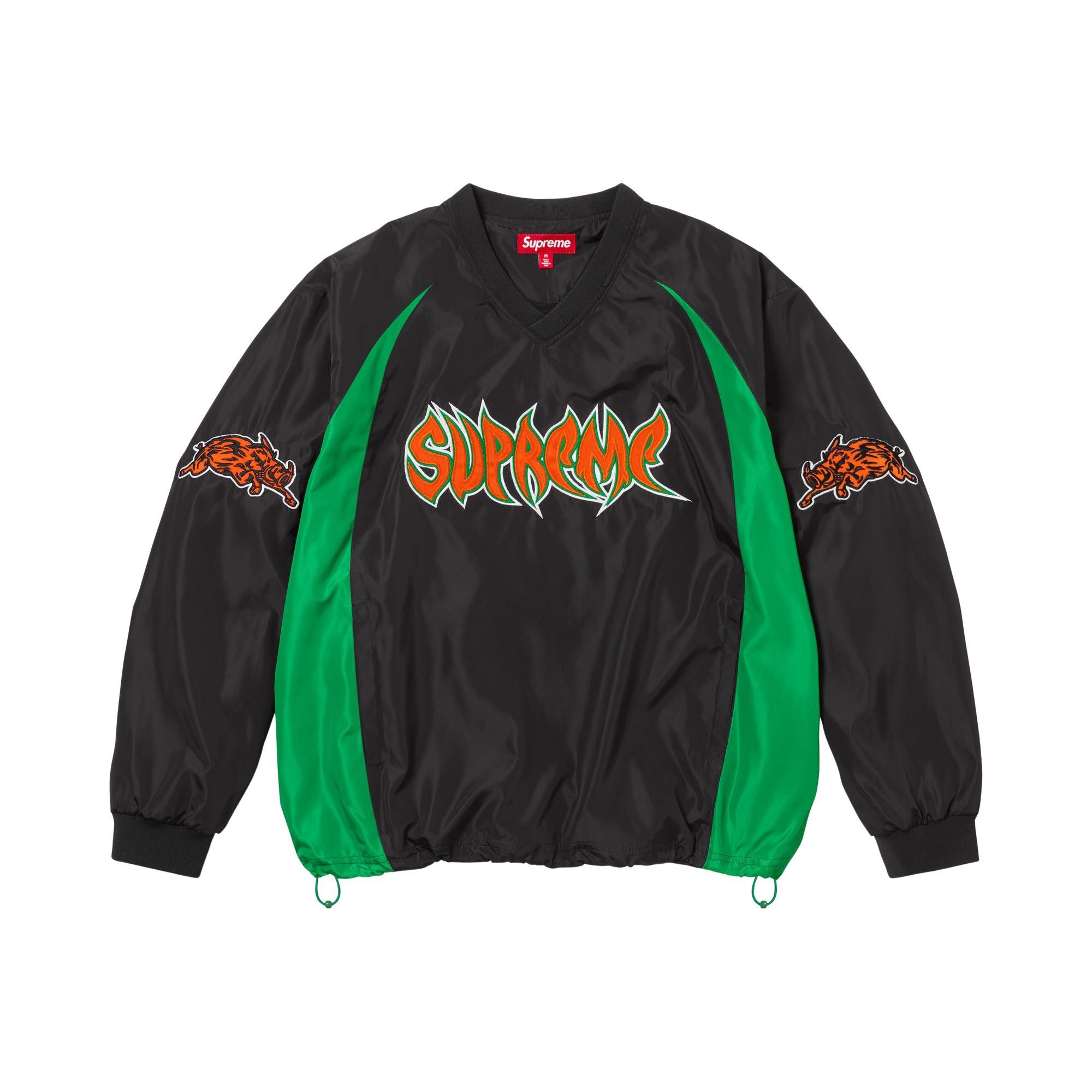 Buy Supreme Warthog Warm Up Pullover 'Black' - FW25KN23 BLACK | GOAT
