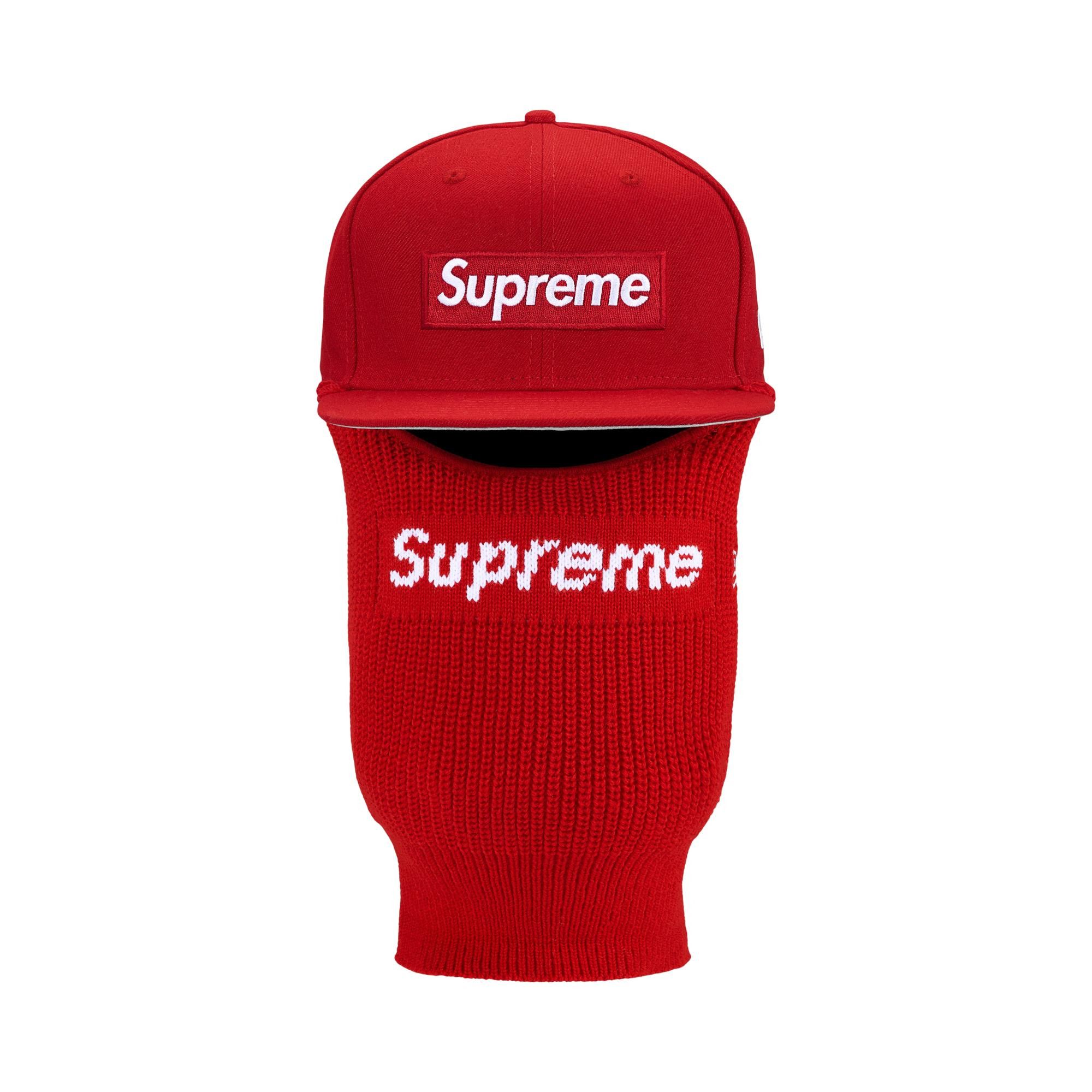 Buy Supreme Box Logo New Era + Balaclava 'Red' - FW25H41 RED | GOAT