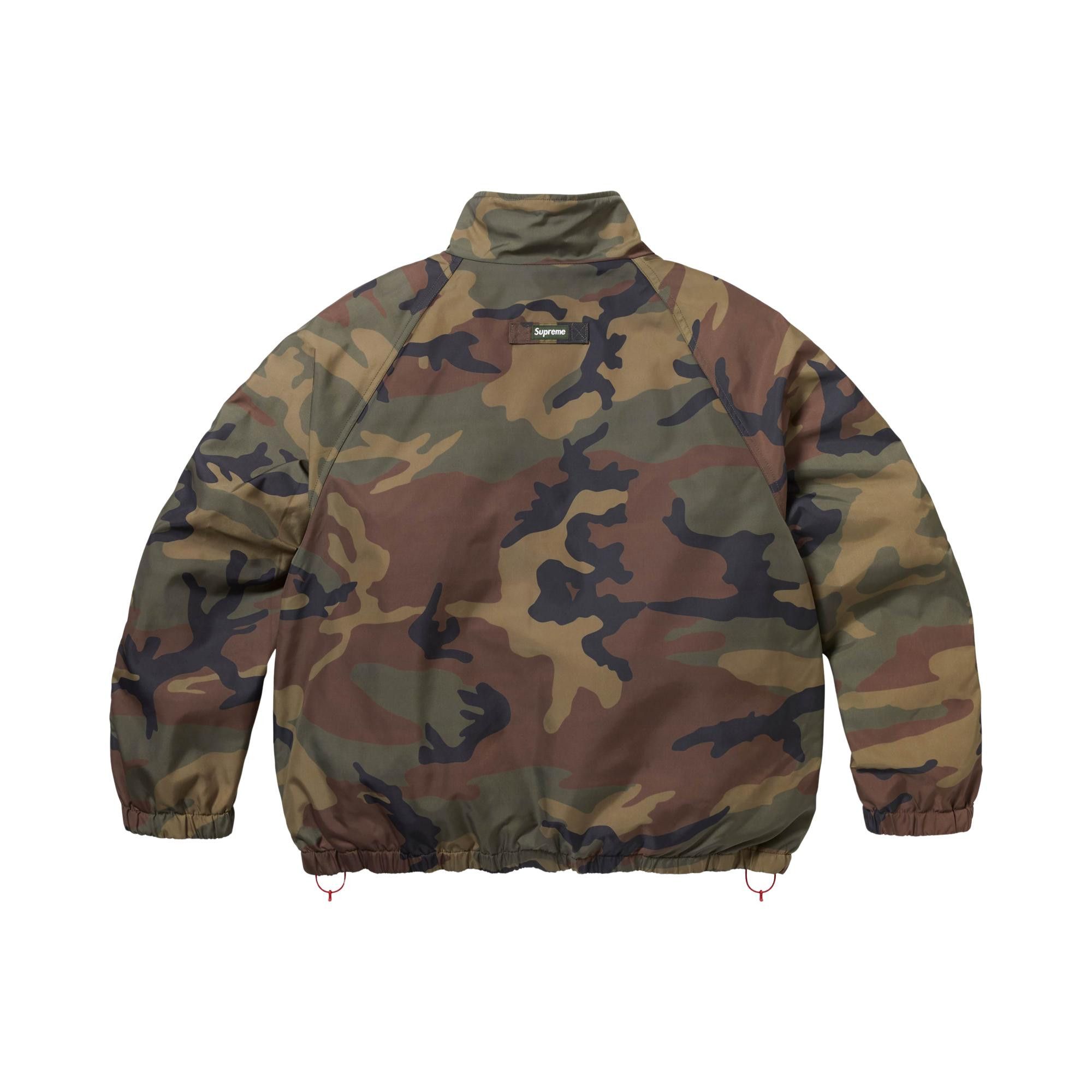 Buy Supreme Polartec Reversible Track Jacket 'Woodland Camo