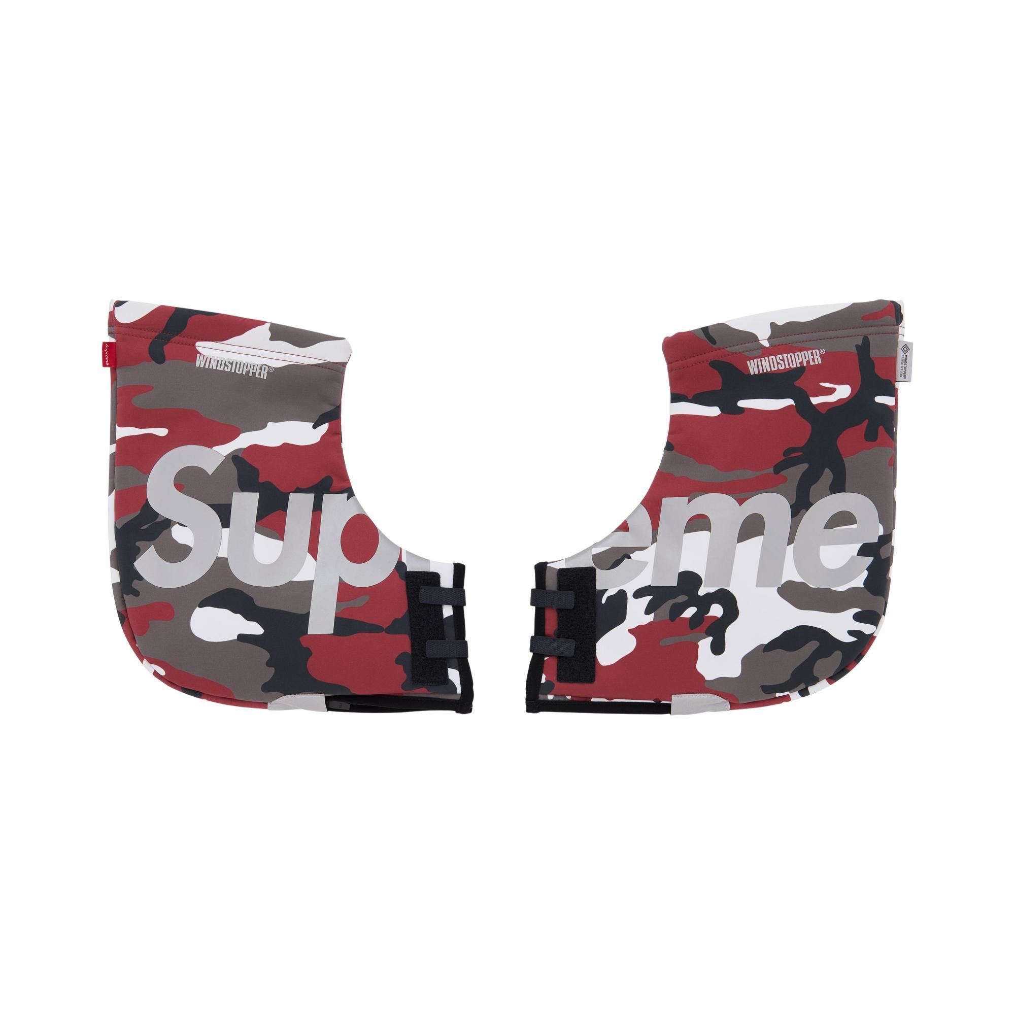 Buy Supreme Windstopper Handlebar Mitts 'Red Camo' - FW25A58 RED