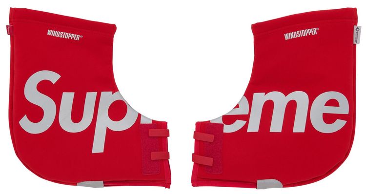 Supreme Windstopper Handlebar Mitts Red