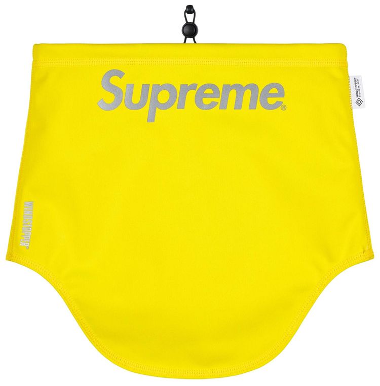 Supreme Windstopper Neck Gaiter Yellow