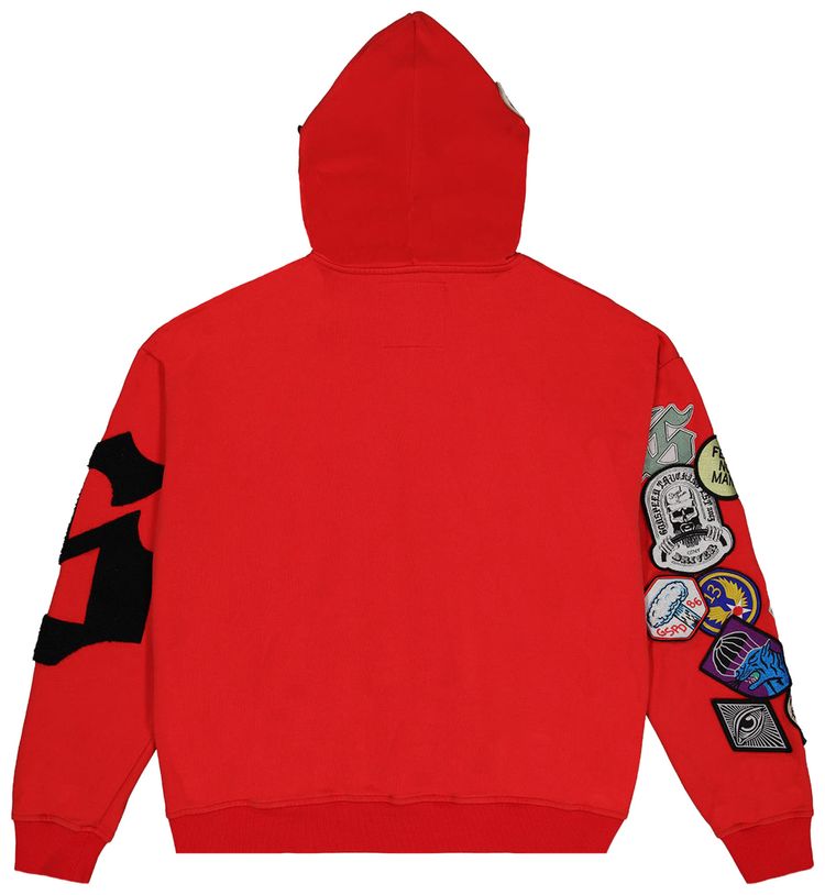 Godspeed Squadron Hoodie Red