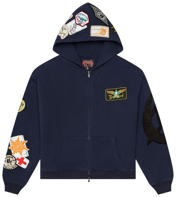 Godspeed Squadron Hoodie Navy