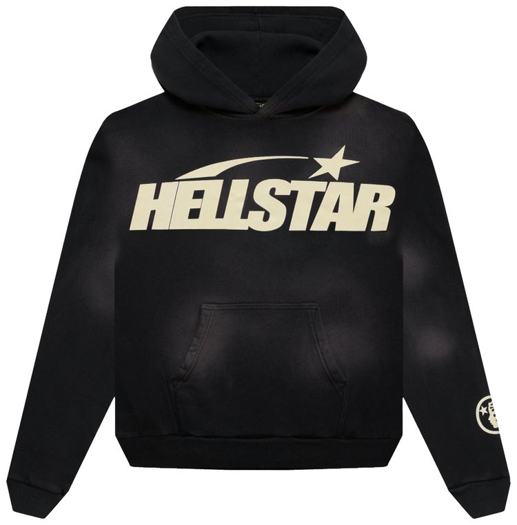 Hellstar Greatest Hits Smoke Uniform Hoodie Black