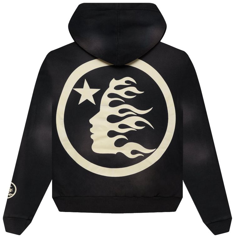 Hellstar Greatest Hits Smoke Uniform Hoodie Black