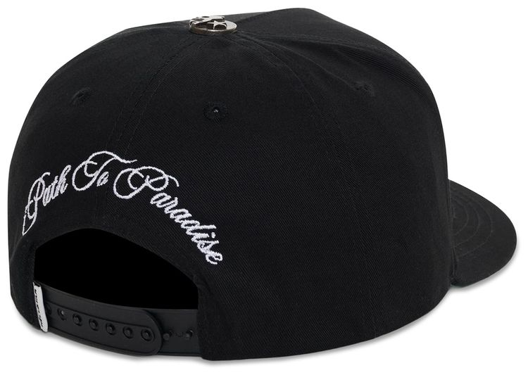 Hellstar Greatest Hits OG Logo Snapback Hat Black