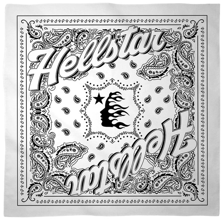 Hellstar Greatest Hits Bandana White