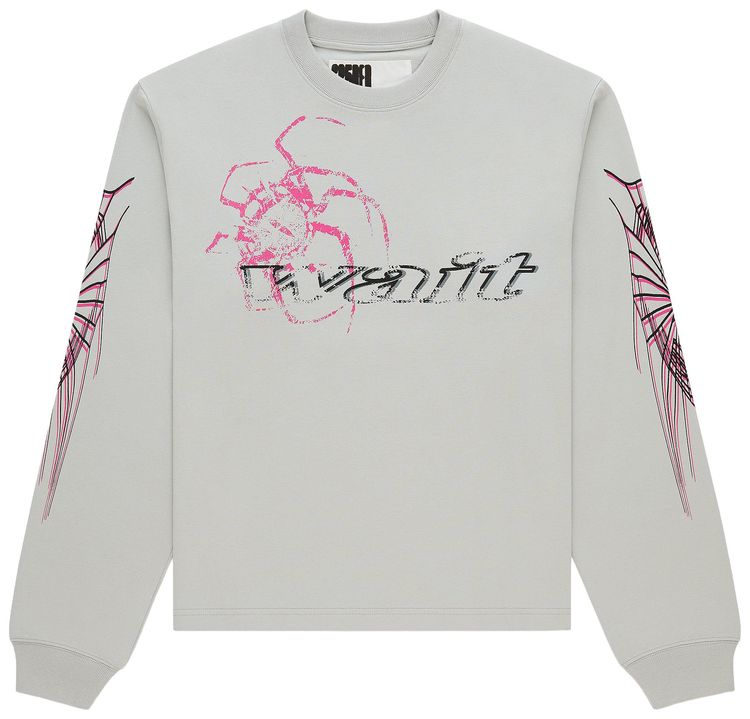Sp5der Wait Long Sleeve Sport Grey