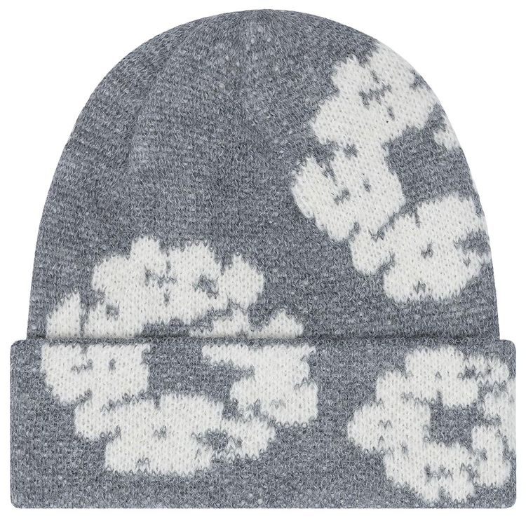 Denim Tears Cotton Wreath Beanie Grey