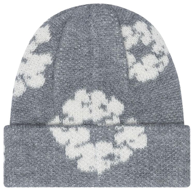 Denim Tears Cotton Wreath Beanie Grey
