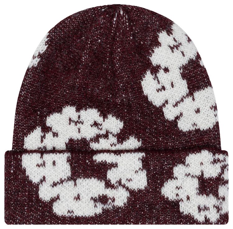 Denim Tears Cotton Wreath Beanie Maroon