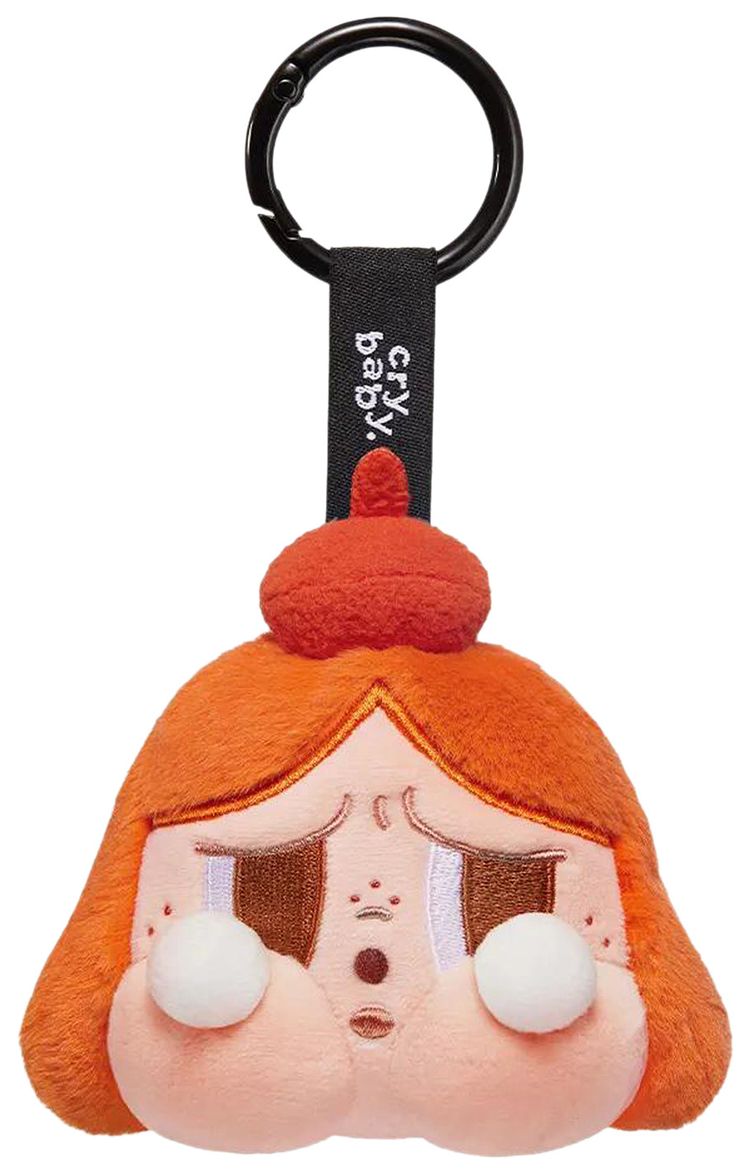 Pop Mart CRYBABY CHEER UP BABY Series Plush Pendant Orange