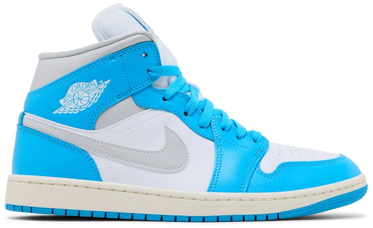 Wmns Air Jordan 1 Mid Dark Powder Blue