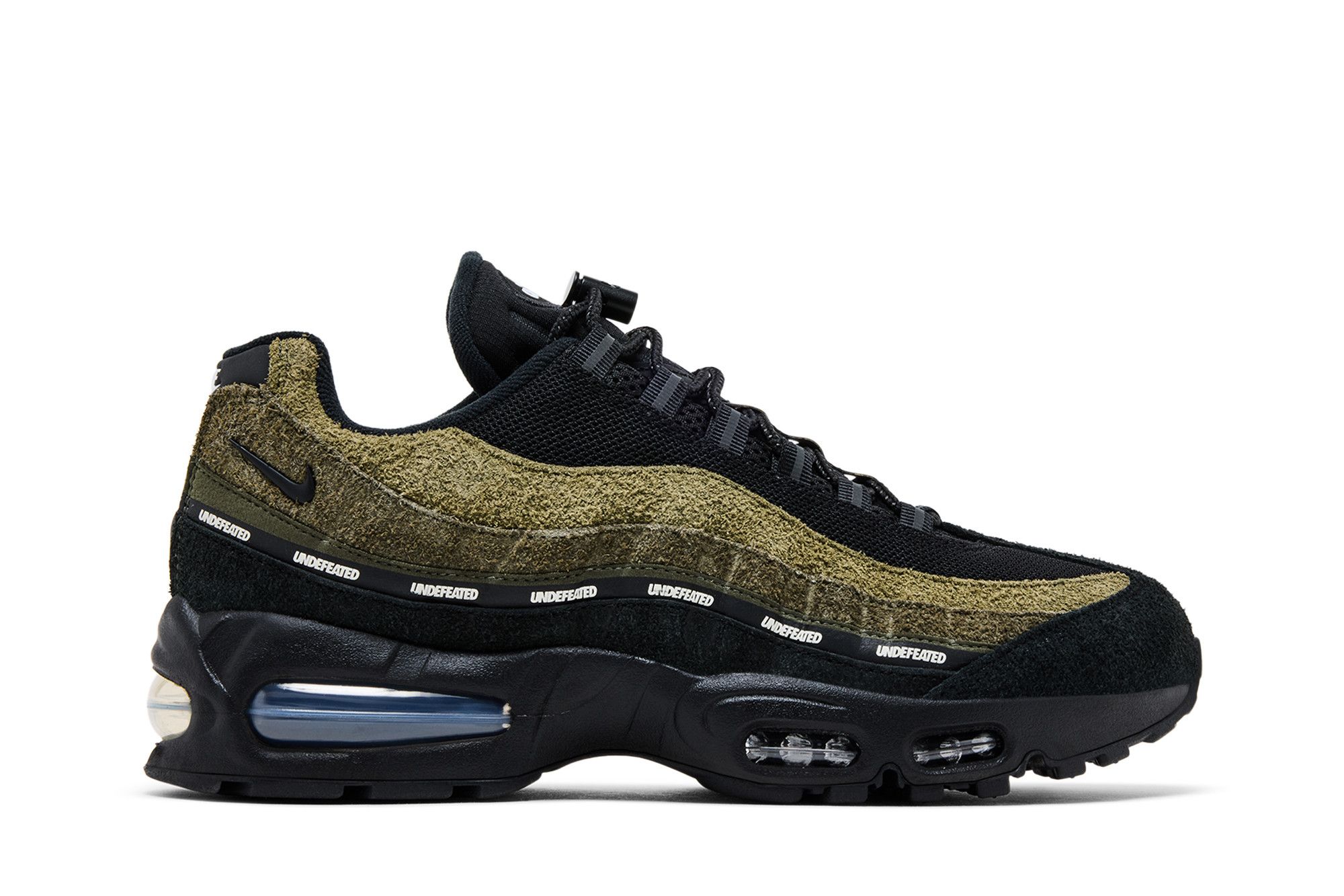 Buy Undefeated x Nike Air Max 95 'Medium Olive' - IB4523 200 | GOAT