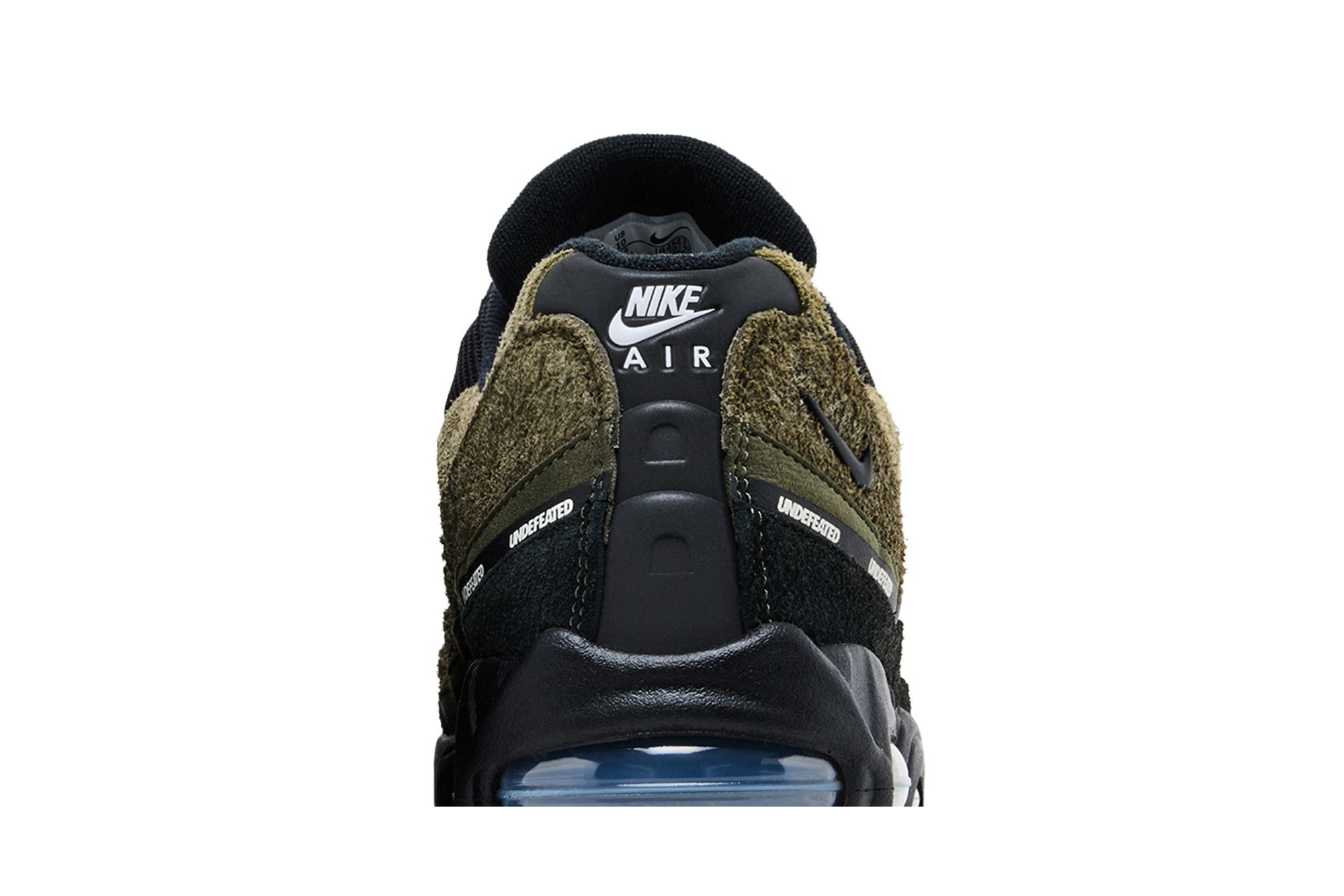 Buy Undefeated x Nike Air Max 95 'Medium Olive' - IB4523 200 | GOAT