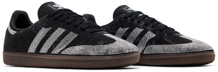 adidas Wmns Samba OG Black Silver Rhinestones