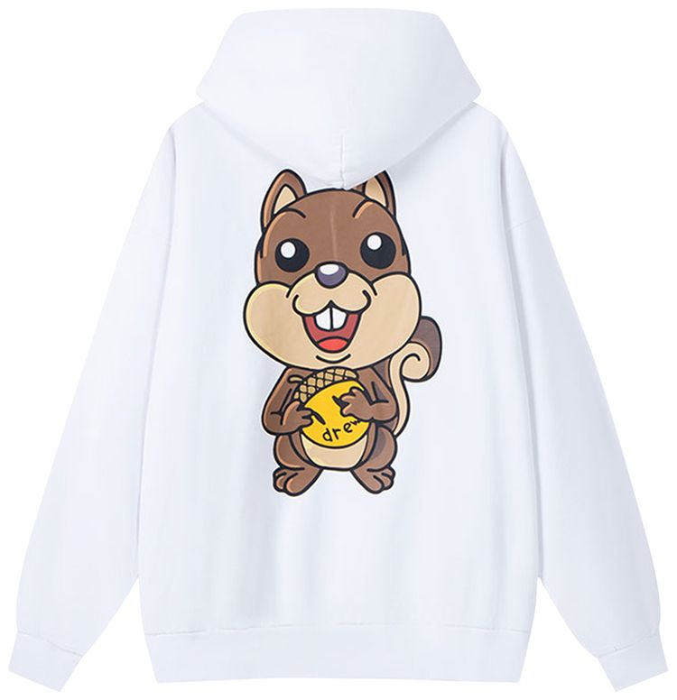 Drew House Sherman Zip Up Hoodie Off White