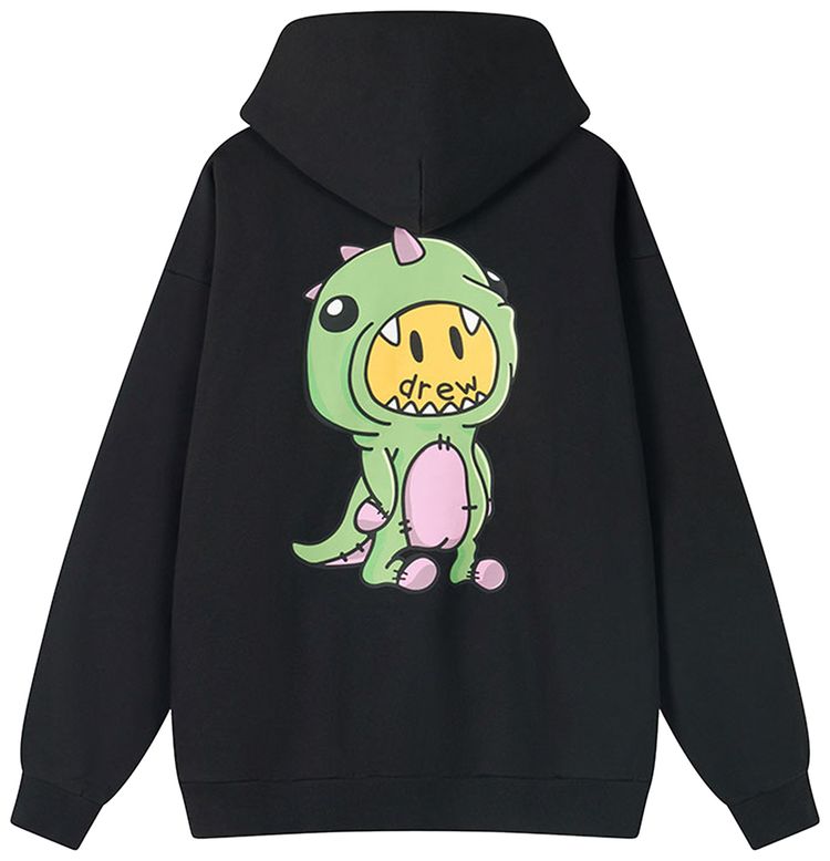 Drew House Sherman Zip Up Hoodie Black