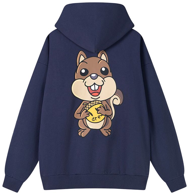 Drew House Sherman Zip Up Hoodie Navy