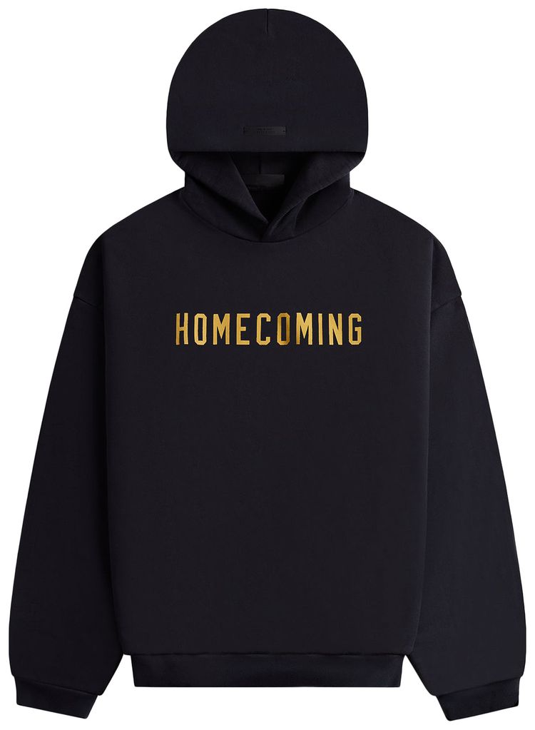 Fear of God Essentials Heavy Fleece Hoodie Black