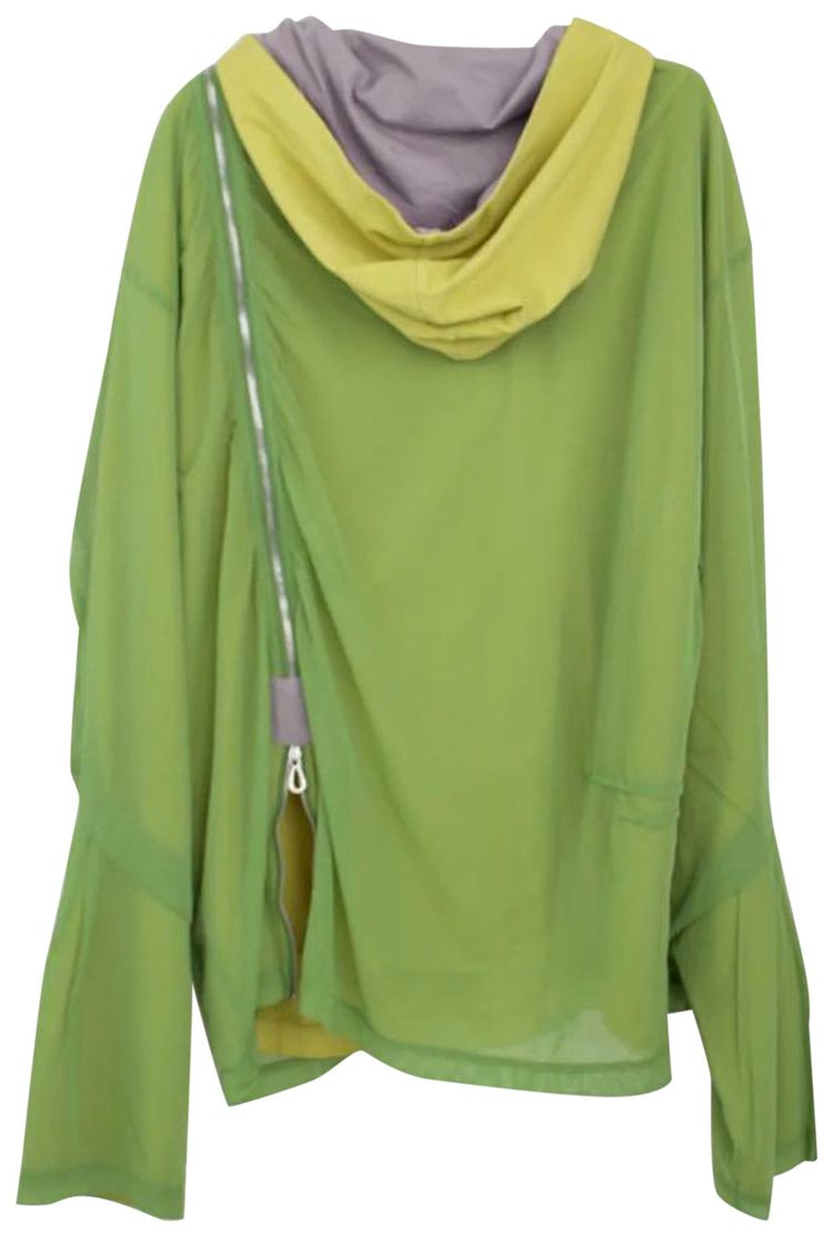 Kiko Kostadinov Knox Mesh Hoodie LimeLilac