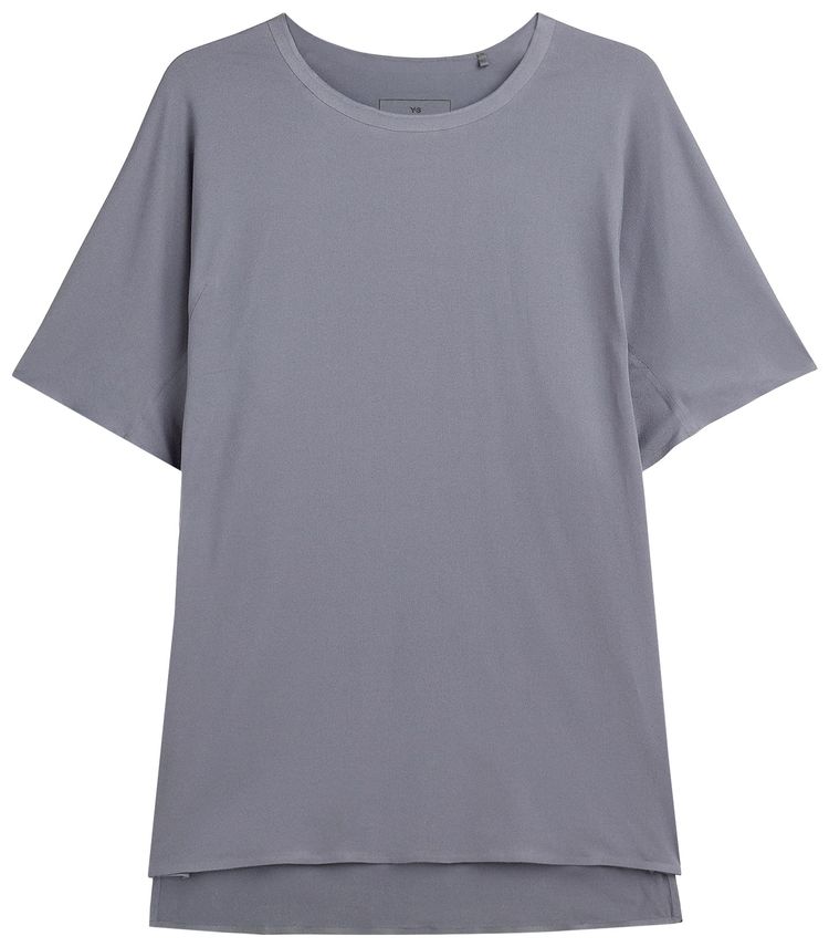 Y 3 Running Short Sleeve Tee Granite