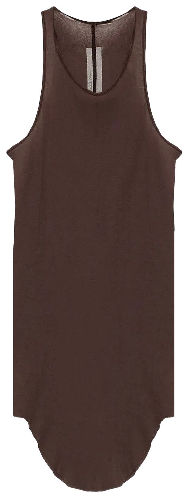 Rick Owens Basic Rib Tank Macassar