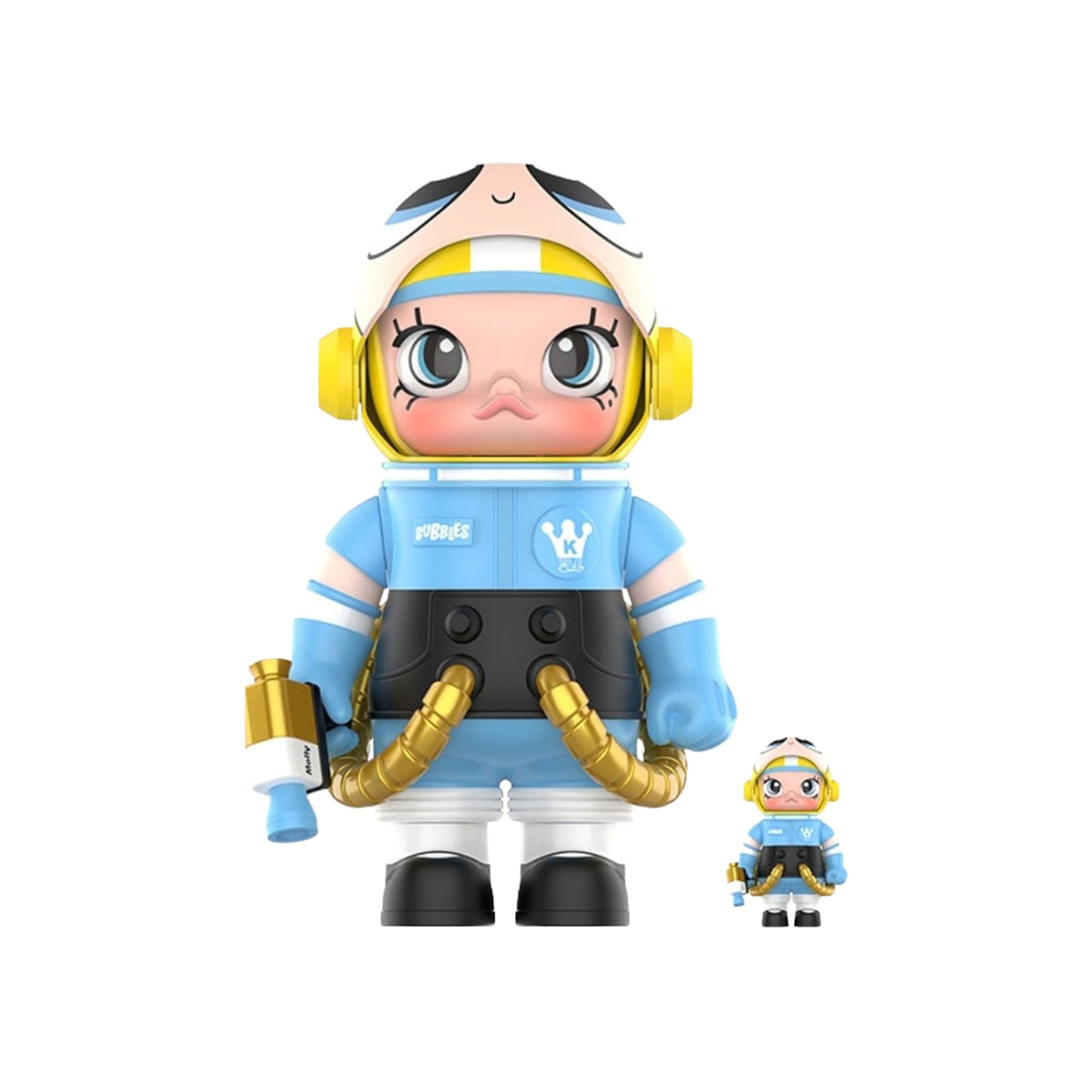 MEGA  MOLLY 400% Bubbles Monets 2点 Buy Pop Mart Mega Space Molly x The Powerpuff Girls 100% & 400