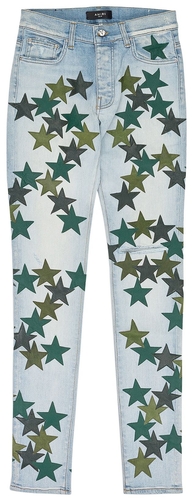 Amiri Chemist Skinny Jeans Light Indigo