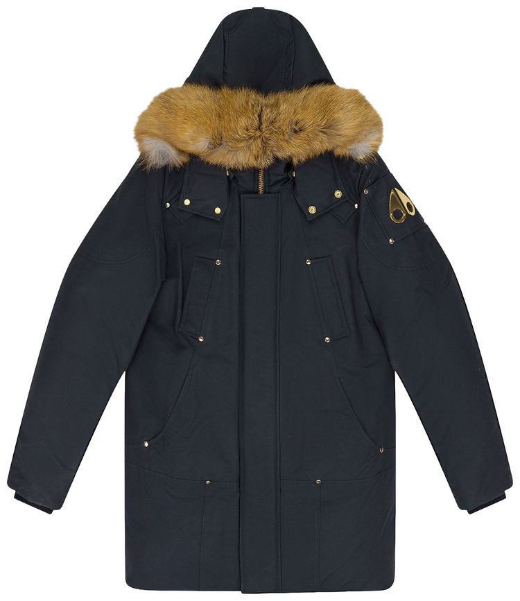 Moose Knuckles Stag Lake Parka NavyGold