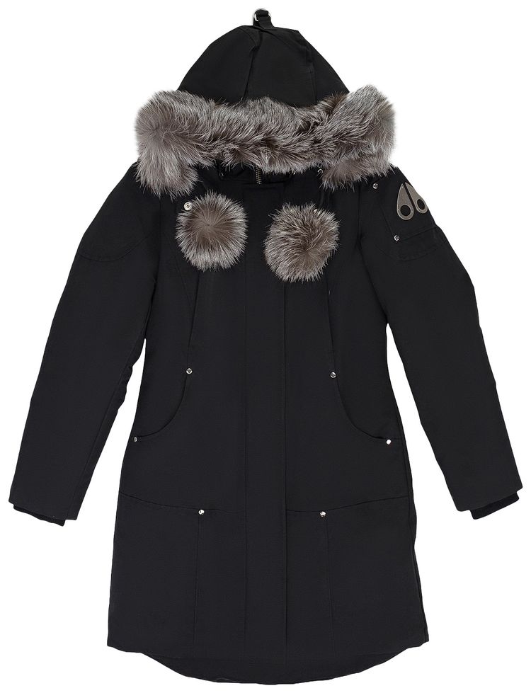 Moose Knuckles Stirling Parka LDS BlackFrost Fox