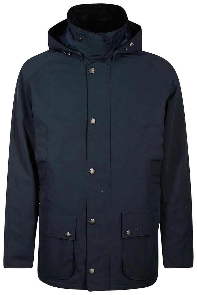 Barbour Winter Ashby Waterproof Jacket Navy