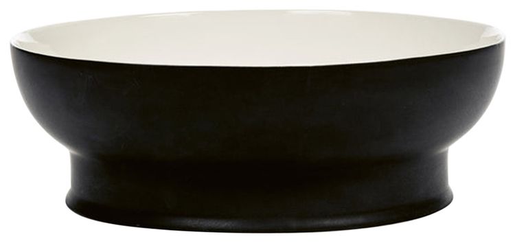 Ann Demeulemeester x Serax Ra Porcelain Bowl BlackOff White