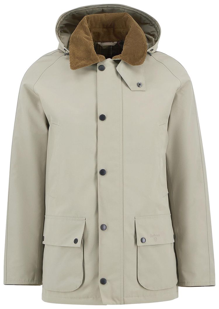Barbour Winter Ashby Waterproof Jacket Washed Stone
