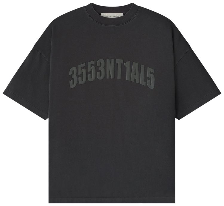 Fear of God Essentials 90s Short Sleeve Tee Vintage Black