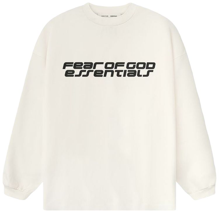 Fear of God Essentials 90s Long Sleeve Tee Ivory