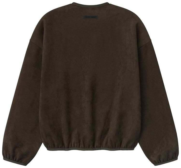 Fear of God Essentials Modern Crewneck Sweatshirt Brown