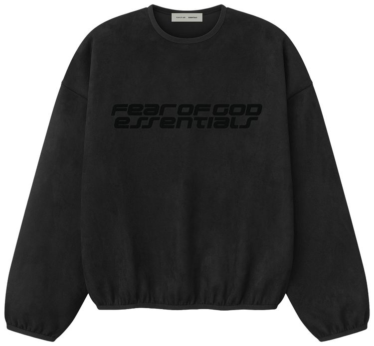 Fear of God Essentials Modern Crewneck Sweatshirt Vintage Black