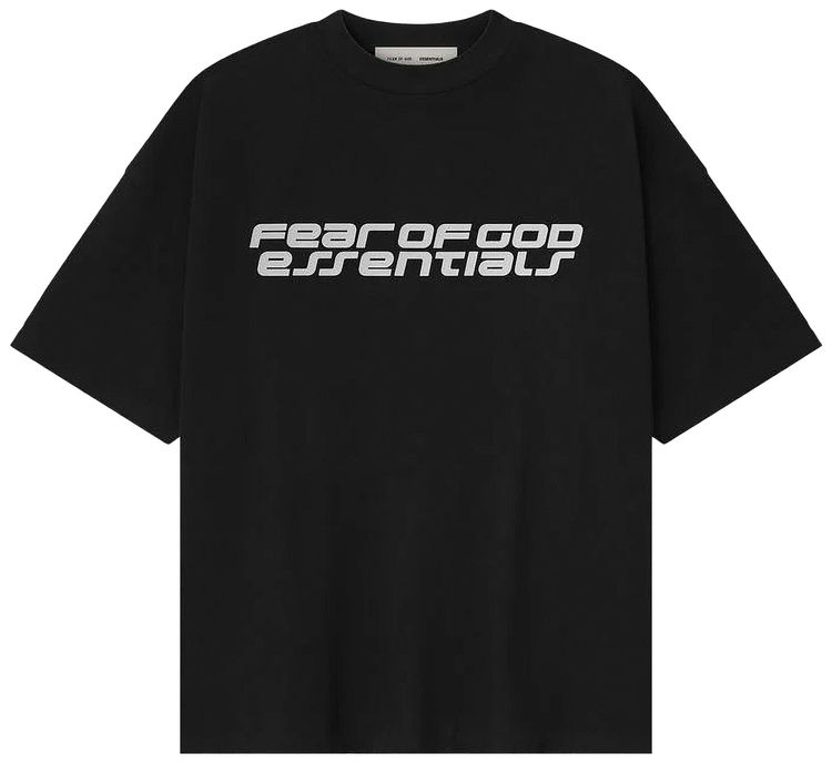 Fear of God Essentials 90s Short Sleeve Tee Vintage Black