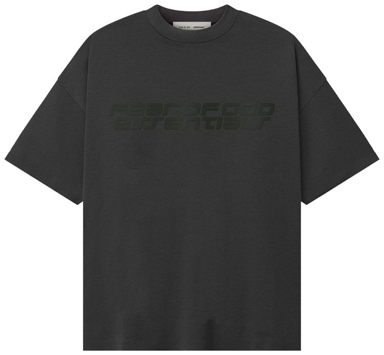Fear of God Essentials 90s Short Sleeve Tee Iron Grey