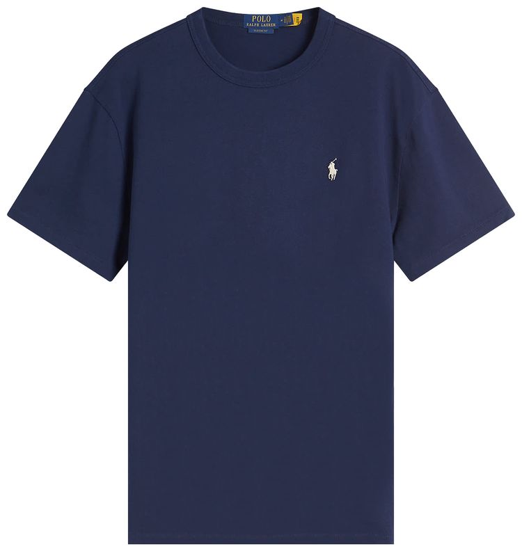 Polo Ralph Lauren Short Sleeve Jersey Knit Crewneck T Shirt Navy